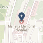 Marietta Memorial Hospital on map