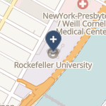 Rockefeller University Hospital on map
