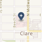 Midmichigan Medical Center-Clare on map