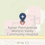 Kaiser Foundation Hospital-Moreno Valley on map