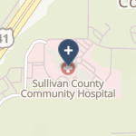 Sullivan County Community Hospital on map