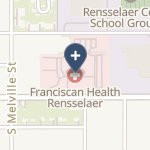 Franciscan Health Rensselaer, Inc on map