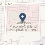 St John Macomb-Oakland Hospital-Macomb Center on map