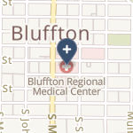 Bluffton Regional Medical Center on map