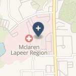 Mclaren Lapeer Region on map