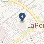 La Porte Hospital on map