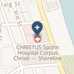 Christus Spohn Hospital Corpus Christi on map