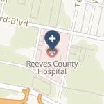 Reeves County Hospital District on map