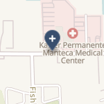 Kaiser Foundation Hospital Manteca on map