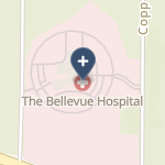Bellevue Hospital on map