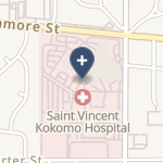 St Vincent Kokomo on map