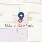 Caro Community Hospital on map