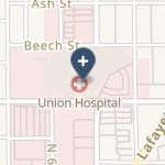 Union Hospital Inc on map