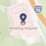 Wheeling Hospital on map