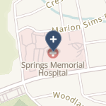 Springs Memorial Hospital on map