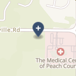 Medical Center Of Peach County, Navicent Health on map