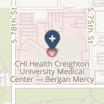 Chi Health Creighton University Medical Center - B on map
