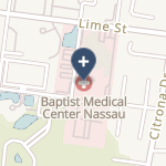 Baptist Medical Center - Nassau on map