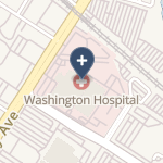 Washington Hospital on map