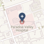 Paradise Valley Hospital on map