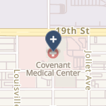 Covenant Medical Center on map