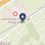 Lewisgale Hospital Alleghany on map