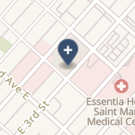 Essentia Health St Mary's Medical Center on map