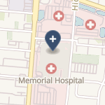 Memorial Hospital Jacksonville on map