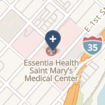 Essentia Health Duluth on map