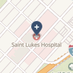 St Lukes Hospital on map