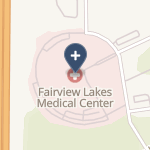 Fairview Lakes Medical Center on map