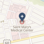 St Mary's Medical Center on map