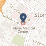 Tulane Medical Center on map