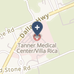 Tanner Medical Center Villa Rica on map