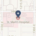 St Mark's Hospital on map