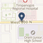 Timpanogos Regional Hospital on map