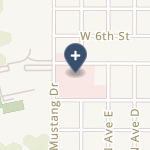 Yoakum County Hospital on map