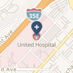 United Hospital on map