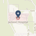 Jackson Hospital on map
