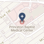 Princeton Baptist Medical Center on map