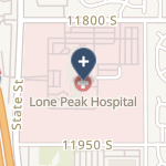 Lone Peak Hospital on map