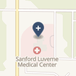 Sanford Luverne Medical Center on map