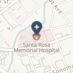 Santa Rosa Memorial Hospital on map