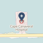 Cape Canaveral Hospital on map