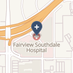 Fairview Southdale Hospital on map