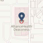 Alliancehealth Deaconess on map
