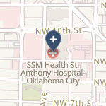 Ssm Health St Anthony Hospital - Oklahoma City on map
