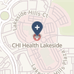 Chi Health Lakeside on map