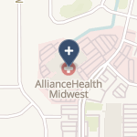 Alliancehealth Midwest on map