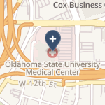 Oklahoma State University Medical Center on map